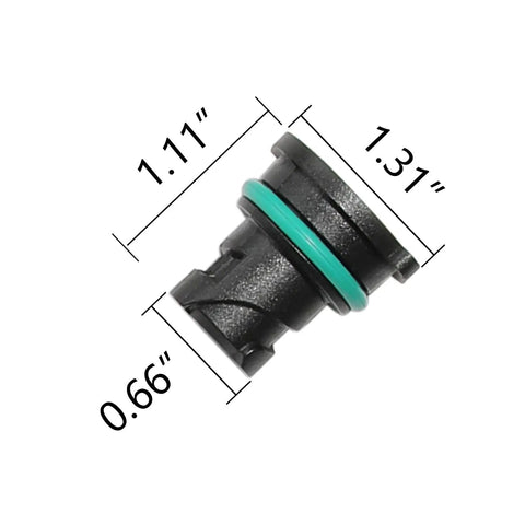 Dimensions of the Oil Drain Plug Kit Seven Pack For GM Chevy Cadillac GMC 2019 2021 Models With Removal Tool Replaces 12713651 55498782
