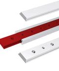 Aluminum T Slot Track Sliding Nut For Jigs And Fasteners Easy Install Anti Rust Nut For Woodworking Projects shown in red and white