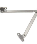 Rotatable Folding Lid Support Hinge For Cabinets And Boxes, Stainless Steel Rust Resistant Lid Stay, 90 Degree Stop