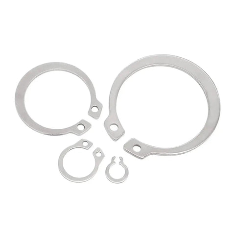 316 Stainless Steel Snap Ring Set M10 To M120 For Shafts Type C Circlips Retaining Rings Circlip Spring Lock Washer M40 Size