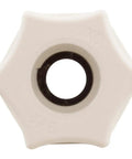 Connecting Nut Three Eighth Inch With One Quarter Inch Adapter Silver Finish Pro Grade Replacement Plumbing Fittings Pack Of 5