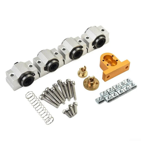 CNC 3018 Pro Upgraded X Axis Kit With Metal Linear Bearings And T8 Screw For Better Motion On Your Router Engraving Machines Pro Grade Upgrade