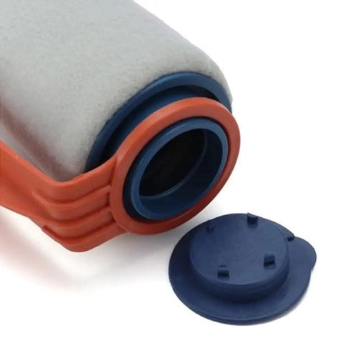 Premium Flocked Paint Roller Edger Tool For Walls And Trim with microfiber cover and cap, designed for zero prep painting.