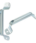 Heavy Duty Iron Garage Door Lift Handles 2 Pack Silver Corrosion Resistant Rolled Grip solid iron construction for garage use.