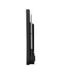 Side view of Instant Read Digital Meat Thermometer For Grilling And Tailgating, Ultra Fast Readouts, Highly Accurate Probe, Black.