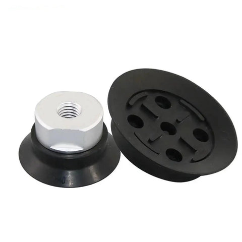 Heavy-Duty Vacuum Sucker Manipulator For Industrial Use With Pneumatic Suction Cups H50 rubber pad and metal nut for lifting heavy objects.