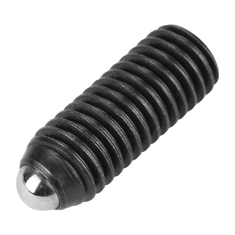 Heavy Duty M10 Threaded Ball Plungers 10 Pack Carbon Steel with rounded tip for secure locking in jigs and fixtures.