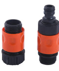 Garden Hose Quick Connectors Set 20 Pieces, Plastic Quick Connectors With 3/4 GHT Male And Female Nipples And Couplers