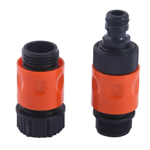Garden Hose Quick Connectors Set 20 Pieces, Plastic Quick Connectors With 3/4 GHT Male And Female Nipples And Couplers