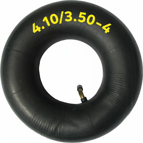 Heavy Duty Inner Tube 4.10/3.50-4 With TR87 Angled Valve for wheelbarrows, hand trucks, garden carts, utility dollies