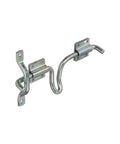 Sliding Bolt Door And Gate Latch Zinc Plated For Right Or Left Hand Swing Gates With Rounded Edges To Protect Livestock Sturdy Design