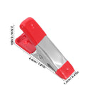 Heavy Duty 2-Inch Metal Spring Clamps Kit With Rock Solid Grip For Woodworking Diy Projects Outdoor Tents And Studio Backgrounds That Hold Tight, red metal clamp with 2.5cm jaw