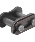 Ten Pack 428 Roller Chain Master Links Heavy Duty Steel Motorcycle Chain Connectors close-up detail showing reusable link for dirt bike repairs
