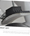 Close-up of Four Pack Felt Brake Pads for Exercise Bikes showing wear-resistant felt, mounted on equipment for smooth stopping.