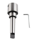 Shop Grade Morse Taper 3 To 1-1/4 Weldon Shank Arbor Adapter Sleeve for Magnetic Drill Press with open end wrench.