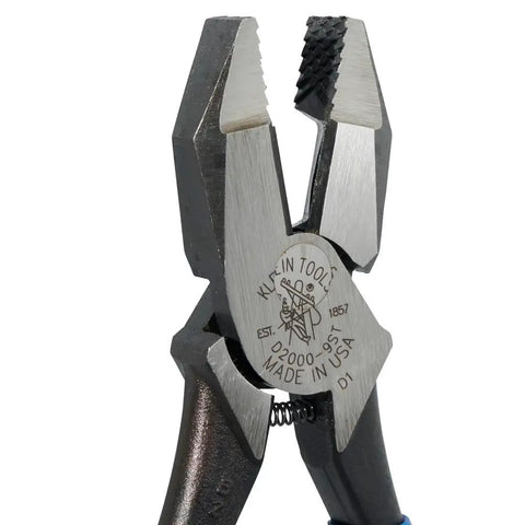 Heavy Duty 9 Inch Ironworker Pliers For Rebar ACSR Screws Nails And Hardened Wire, High Leverage Side Cutters, Made In USA