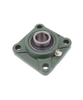 Badass UCF208 40mm Mounted Pillow Block Bearing Insert Unit Built To Last Handles Heavy Loads Like Bosses While Keeping Things Running Silky Smooth For All Your Hardcore Machine Shop Work Needs Today, green cast iron housing