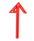 Red Beast Pro Grade 45 Degree And 90 Degree Position Ruler Aluminum Alloy Precision Angle Tool, 36 Inch Straight Edge