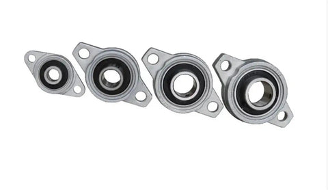 Badass 1 Piece Zinc Alloy Pillow Block Flange Bearing Unit Housing 17 Mm Bore Fits Heavy Machinery Trucks For Smooth Operation Guaranteed While Saving You Cash On Repairs By Replacing Old Broken Ones And Preventing Future Damage Forever, zinc flange bearing units
