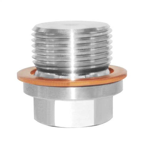Stainless Steel Half Inch NPS Male Thread Pipe Plug With CNC Hex Head Built Tough For Corrosion Resistance, side view