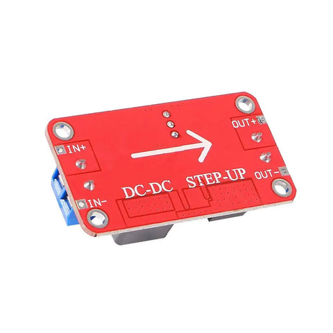 XL6019 Upgraded DC-DC Step Up Power Module Boost Converter 5V 12V 24V Adjustable Output 3 Pack With Overload And Overtemperature Protection