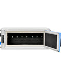 Compact RF Shield Box With EMI Filter 0.8-6GHz Shielding Chamber, open view showing interior design for wireless device testing.