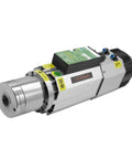 9KW Cnc Air Cooled Spindle Motor Featuring Atc Automatic Tool Changer Iso30 Bt30 Adapter with a steel casing and rotary end for milling