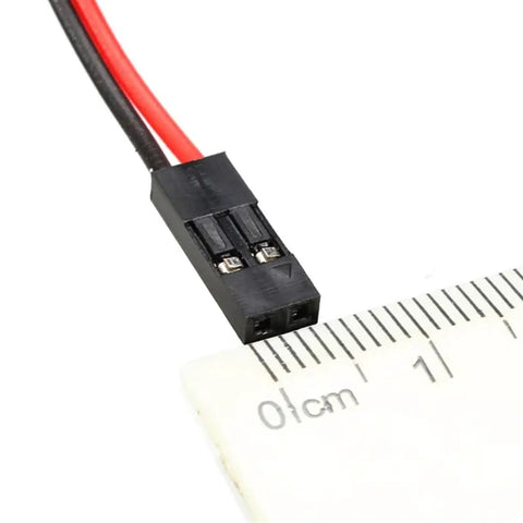 Close-up of connector from Bright RC Light Strips Kit For Racing Cheetah EA1034 1 to 10 Brushless RC Car Realistic Roof Lighting