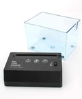 No Hassle Mini Paper Shredder With Built In Letter Opener USB And Battery Powered Quiet Strip Cutter For A6 And Folded A4 Documents, compact design.