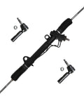 RWD Rack and Pinion Kit for 2000 2004 Dodge Dakota and 2000 2003 Durango Complete Power Steering Rack and Pinion Assembly with 2 Outer Tie Rod Ends Replacement