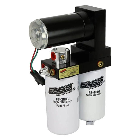 Titanium Grade Diesel Fuel Lift Pump Fits Ford Power Stroke 6.7L with high efficiency filter and water separator.