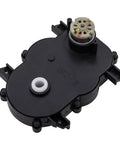 RS280 12V Steering Gearbox With Motor For Kids Ride On Cars Replacement Parts, black durable unit, top view