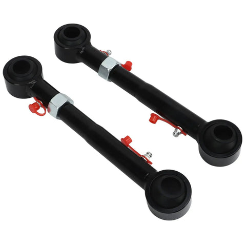 Jeep JK Front Swaybar Quick Disconnect System With Stainless Steel Tapered Mounting Posts And Self Aligning Bushings