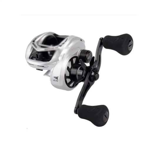 Palm Sized Fishing Reel With Slow Shaking Iron Plate 3000 Line Capacity Line Cup Durable Anti Rust Metal Housing for easy freshwater fishing.