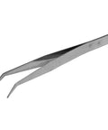 Metal tweezers from Queen Bee Marking Kit For Beekeepers One Handed Queen Catcher Bottle Cage With 0 99 Number Sticker And Tweezers.