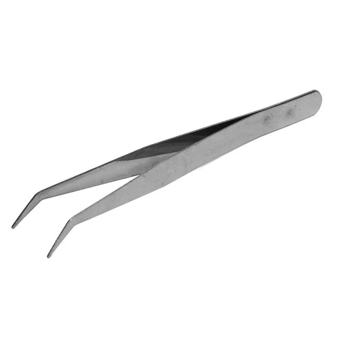 Metal tweezers from Queen Bee Marking Kit For Beekeepers One Handed Queen Catcher Bottle Cage With 0 99 Number Sticker And Tweezers.