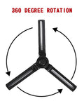 Crankcase Splitter Gearhead Tool With 360 Degree Adjustable Arms For Vertical Split 2 And 4 Stroke Engines featuring rotation diagram