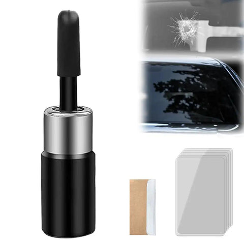 All In One Windshield Repair Kit For Chips And Cracks Glass Repair Liquid Included Easy DIY Car Windshield Crack Fix