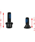 Flat Mount Disc Brake Adapter For Front Caliper To Hydraulic Disc Brake System F140 F160 Aluminum Alloy screws