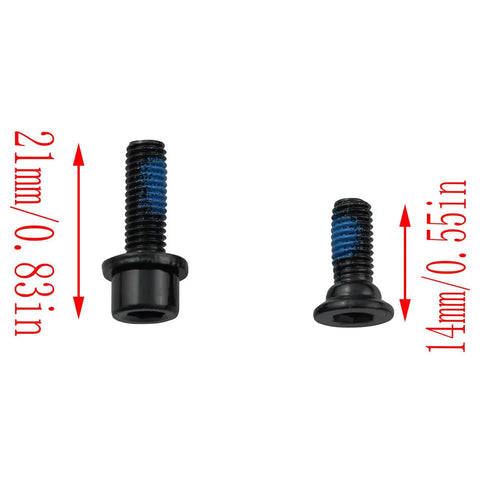 Flat Mount Disc Brake Adapter For Front Caliper To Hydraulic Disc Brake System F140 F160 Aluminum Alloy screws