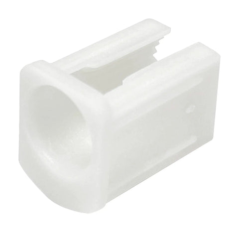 Close-up of plastic adapter from CFG 40079 Handle Kit For Pressure Balancing Tub And Shower Valves Includes Screw And Plastic Adapter Fix Loose Handle Fast With Easy Install Cycling Handle Adapter Kit For DIY Plumbing