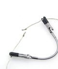Two Pack Wire Holders For Soldering In Field Durable Adjustable Helping Hands Clamps with wires and protective caps visible