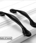 30 Pack Black Stainless Steel Cabinet Handles and Drawer Pulls for Kitchen Cabinets Cupboards and Furniture Hardware Includes 20mm and 30mm Screws