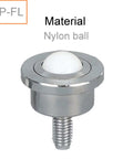 SP15 Precision Universal Ball Bearing Wheel With Screw For Transmission Equipment And Steering Devices Self Aligning Castor Wheel