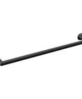 24 Inch Matte Black Towel Bar for Bathroom Wall Mounted Towel Rack Sturdy Zinc Construction No Fuss Install Easy Mount Towel Holder Rod