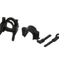 RC Aircraft Fitting Parts Replacement Kit Black Universal Hardware for Electric Model Planes, Easy Fit Fittings and Mounts