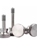 M3x10mm Captive Screws With Knurled Thumb Head Stainless Steel 4 Pack Heavy Duty Panel Fasteners For Metal Enclosures Electronics Cabinets And Equipment Chassis