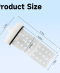 Dimensions of the Washer Drain Pump Filter Replacement For GE Washing Machines GFW450 Series GFW550SSN0WW