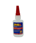Image of Pro Grade Medium Wood Adhesive Glue For Pros, 2.25 oz bottle with red cap, ideal for woodworking, clear finish, 4000 PSI strength.