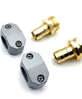 Tough As Nails Heavy Duty Garden Hose Repair Fittings Kit Aluminum Mender Coupler with Clamp and Screws for 5/8" and 3/4" hoses